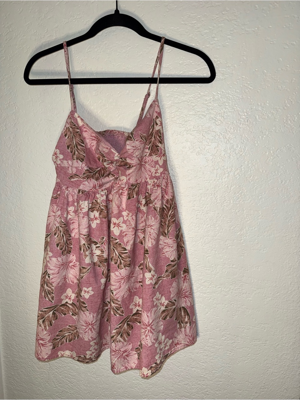 Girls Pink Floral Sundress
